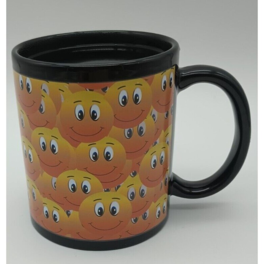 Cortunex Heat Change Mug Eyeballs Smiling Faces